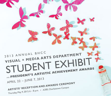 2013 Annual BHCC Visual + Media Arts Department Student Exhibit image