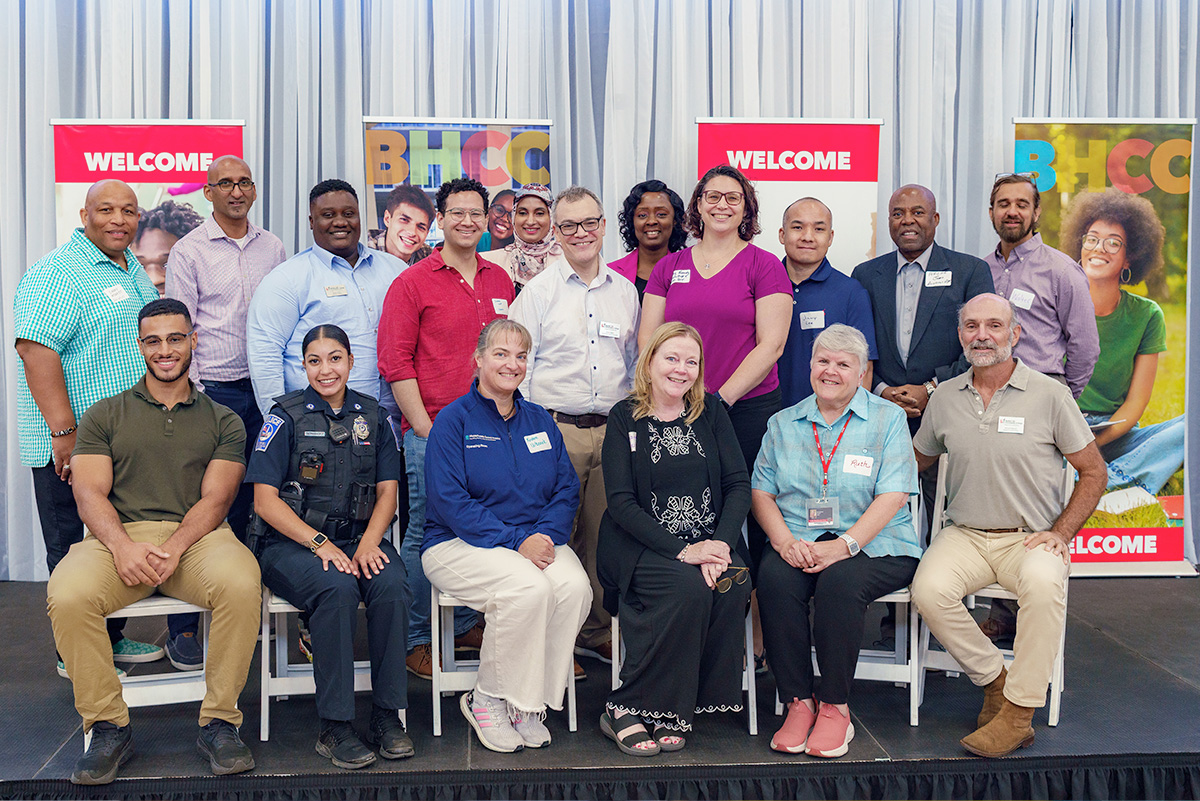 ground getting an award at convocation