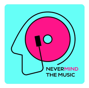 never mind the music podcast cover png