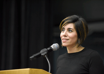 Cristina Henriquez Speaks at  Bunker Hill Community College