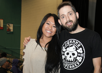 Johnny Cupcakes speaks to Bunker Hill students on how to succeed  