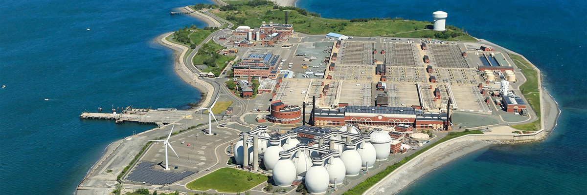 Aerial photo of Deer Island Aerial photo of Deer Island